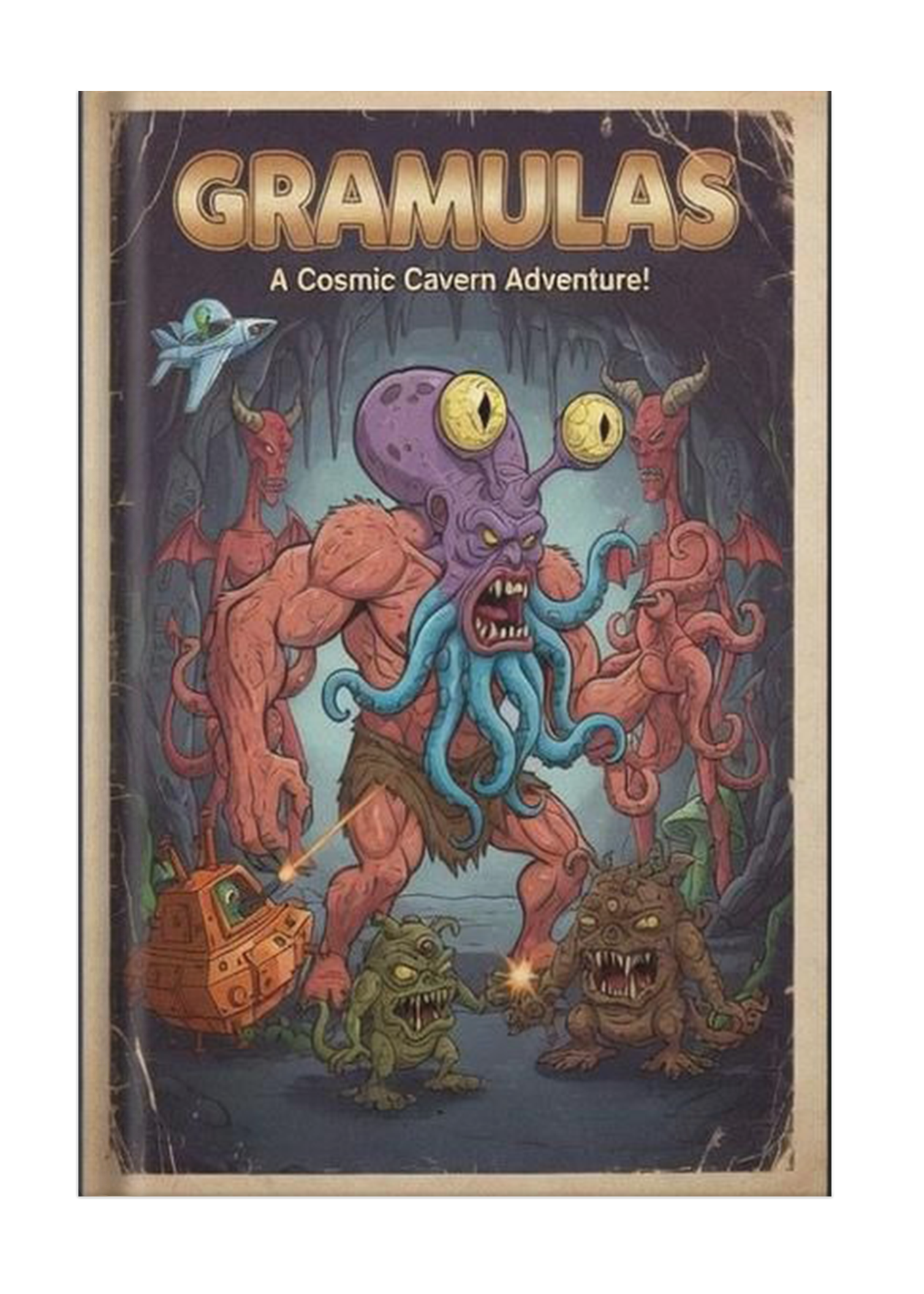 Gramulas: A Cosmic Cavern Adventure!